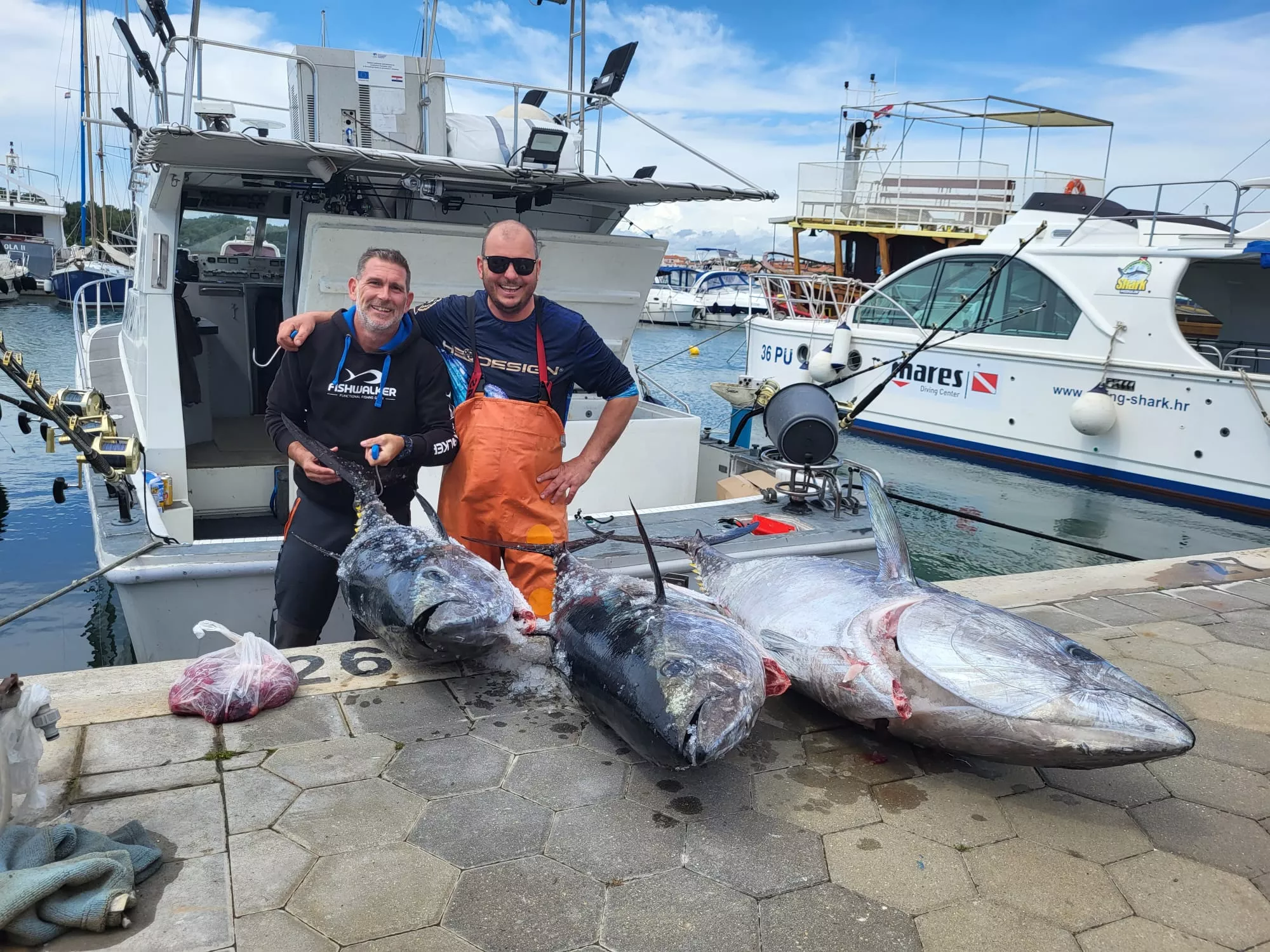 Yacht-supported bluefin tuna expedition on the central Adriatic — a luxury Croatian fishing week